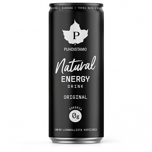 PUHDISTAMO NATURAL ENERGY DRINK 330 ML ORIGINAL