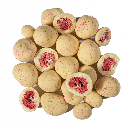 NUTTY Maliny lyofilizované v jogurtové čokoládě 200 g