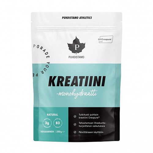 PUHDISTAMO CREAPURE® CREATINE 250 G (kreatiini)