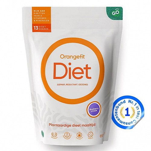 Orangefit Diet borůvka 850 g