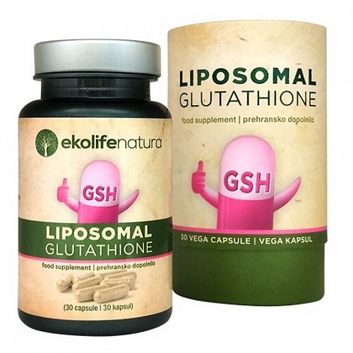 EKOLIFE NATURA LIPOSOMAL GLUTATHIONE 30 KAPSLÍ