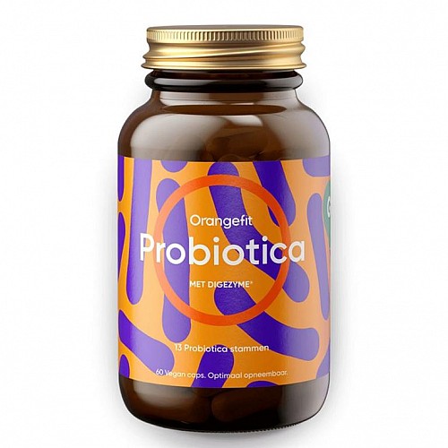 Orangefit Probiotica with Digezyme 60 kapslí (probiotika a enzymy)