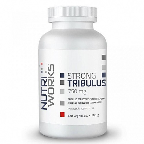 NutriWorks Tribulus Terrestris 750 mg 120 kapslí