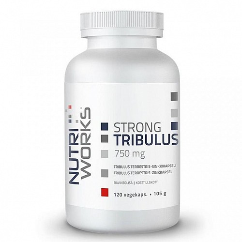 NUTRIWORKS  TRIBULUS TERRESTRIS 750 MG 120 KAPSLÍ