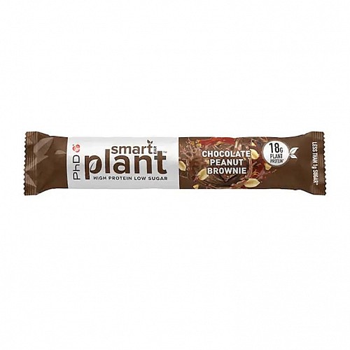 PhD NUTRITION SMART PLANT BAR CHOCOLATE PEANUT BROWNIE 64 G
