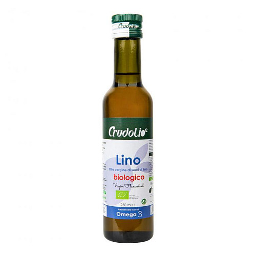 CRUDOLIO OLEJ LNĚNÝ BIO 250 ML