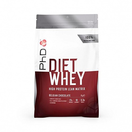 PhD Nutrition Diet Whey belgická čokoláda 1 kg