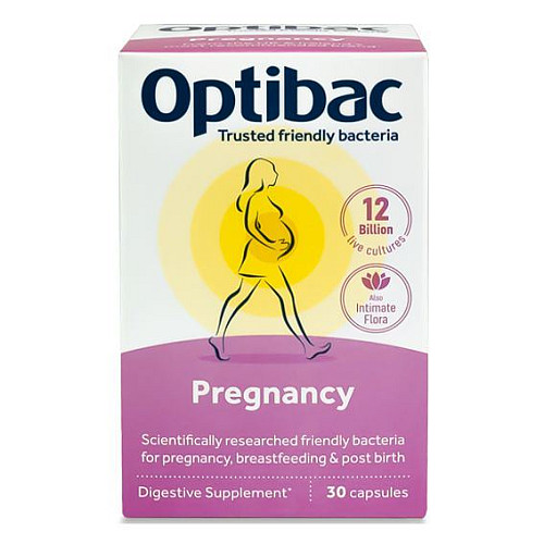 OPTIBAC PREGNANCY 30 KAPSLÍ (Probiotika v těhotenství)