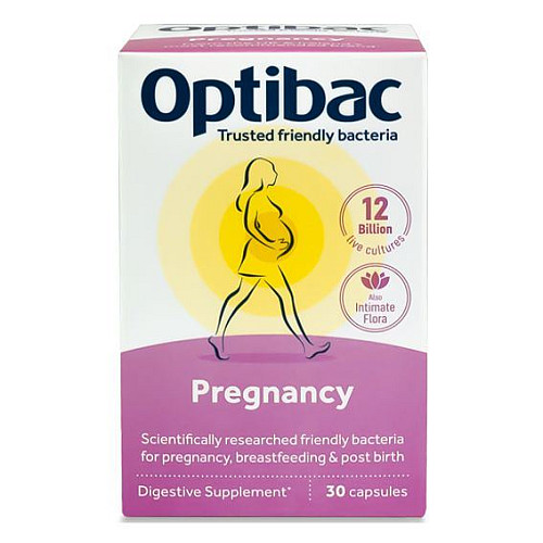 Optibac Pregnancy 30 kapslí (Probiotika v těhotenství)