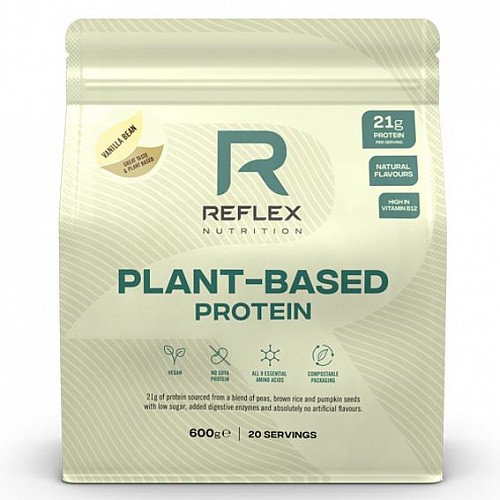 Reflex Plant based protein vanilka 600 g