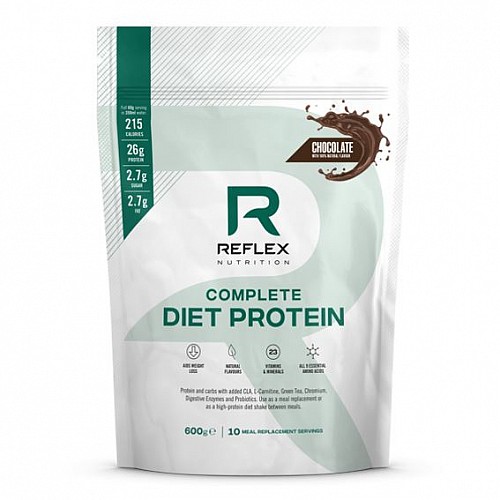 REFLEX NUTRITION COMPLETE DIET PROTEIN 600 G ČOKOLÁDA