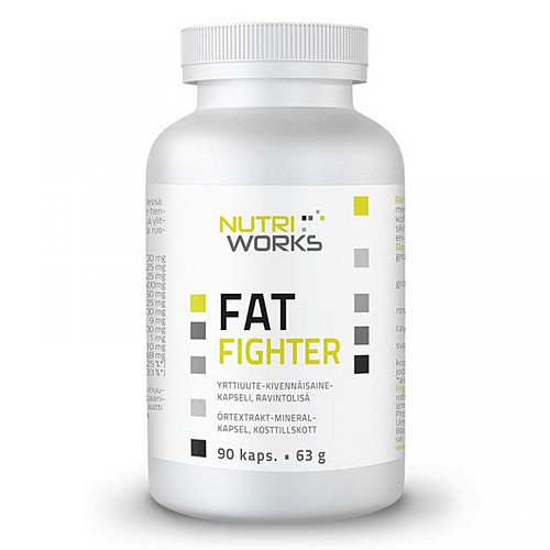 NutriWorks Fat Fighter 90 kapslí