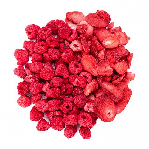 NUTTY Mix lyofilizovaného ovoce (jahody a maliny)