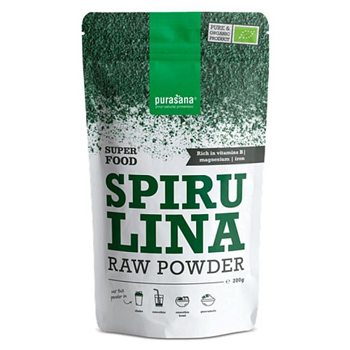 PURASANA SPIRULINA POWDER BIO 200 G