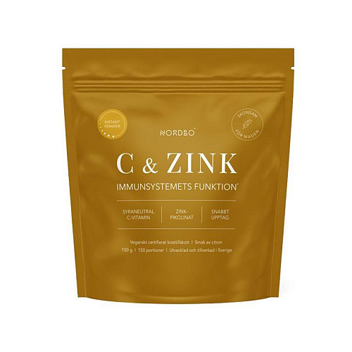 Nordbo C & ZINK citron 150 g