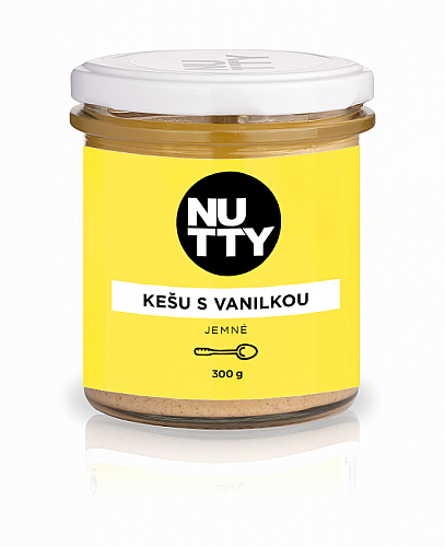 NUTTY Kešu s vanilkou jemné 300 g