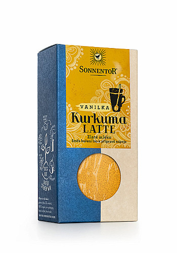 SONNENTOR KURKUMA LATTE - VANILKA BIO 60 G