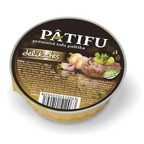 Patifu paštika delikates 100 g
