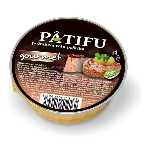 PATIFU PAŠTIKA GOURMET 100 G