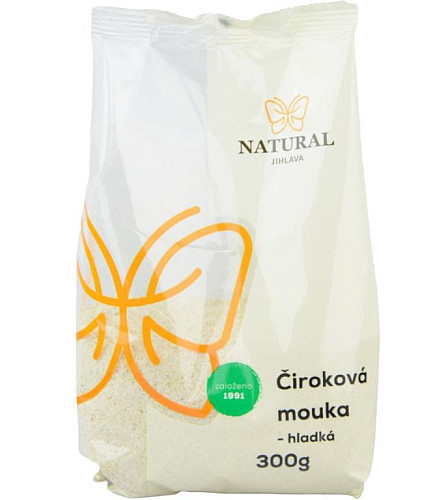 NATURAL Mouka čiroková hladká 300g