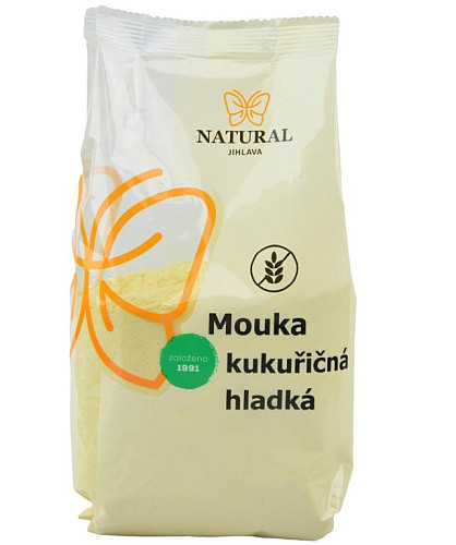 NATURAL Mouka kukuřičná hladká 400g