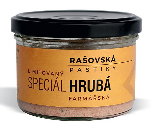 Rašovská paštika Farmářská HRUBÁ 160 g