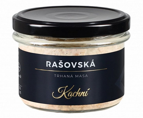 Rašovská Trhané maso Kachní 160 g