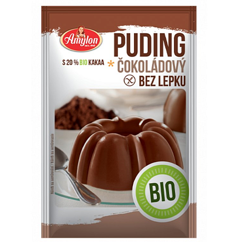 Amylon Puding čokoládový BIO bez lepku 40 g