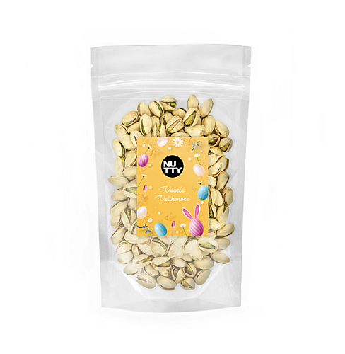NUTTY Velikonoce Pistácie pražené solené JUMBO PREMIUM