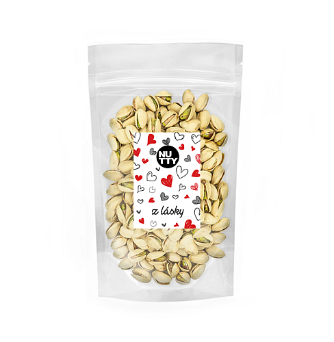 NUTTY Z lásky Pistácie pražené solené JUMBO PREMIUM