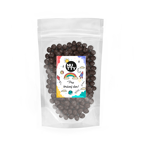 NUTTY Pro děti Arašídy v hořké čokoládě 200 g