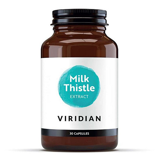 Viridian Milk Thistle 30 kapslí (Ostropestřec mariánský)