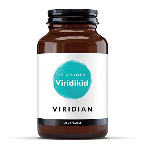 Viridian Viridikid Multivitamin 90 mikrokapslí (multivitamin pro děti)