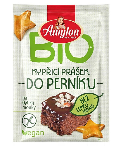 Amylon Prášek kypřicí do perníku BIO bez lepku 18 g