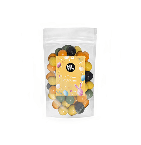 NUTTY Velikonoce Arašídy v barevné čokoládě 60 g