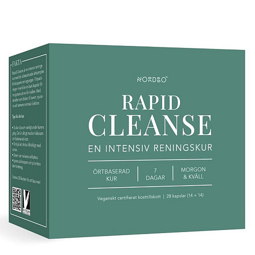 Nordbo Rapid Cleanse (Rychlý detox) 28 kapslí