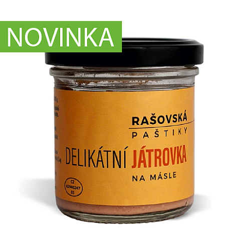 Rašovská Delikátní Játrovka na másle 115 g