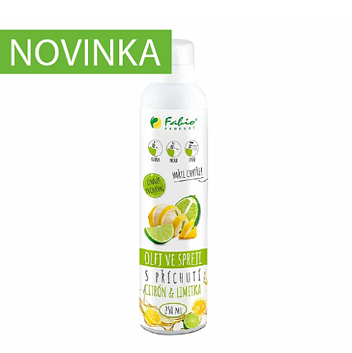 Fabio Ochucený olej ve spreji CITRÓN-LIMETKA 250 ml