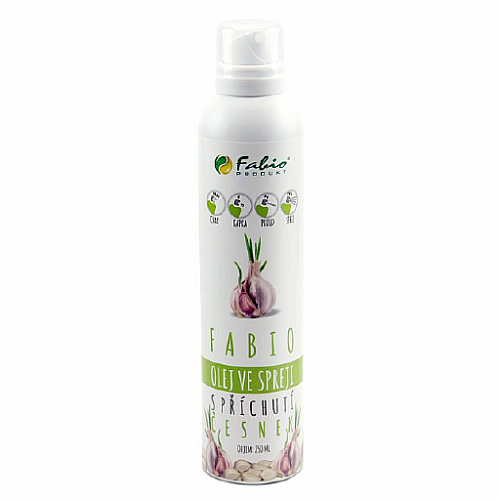 Fabio Ochucený olej ve spreji ČESNEK 250 ml