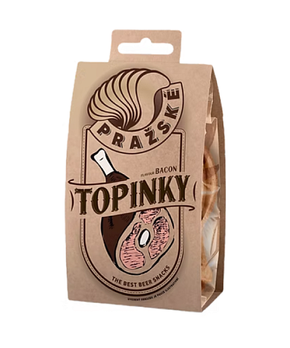 Pražské topinky Topinky s příchutí slaniny 75 g