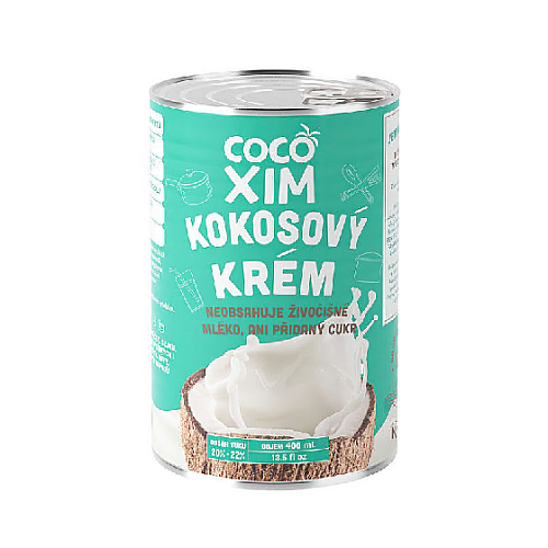 COCOXIM Krém kokosový na vaření plech 20-22 % 400 ml