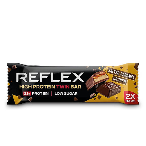 Reflex Nutrition High Protein Twin Bar salted caramel crunch 60 g