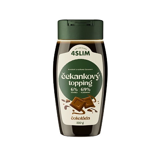 4Slim Čekankový topping ČOKOLÁDA 330 g
