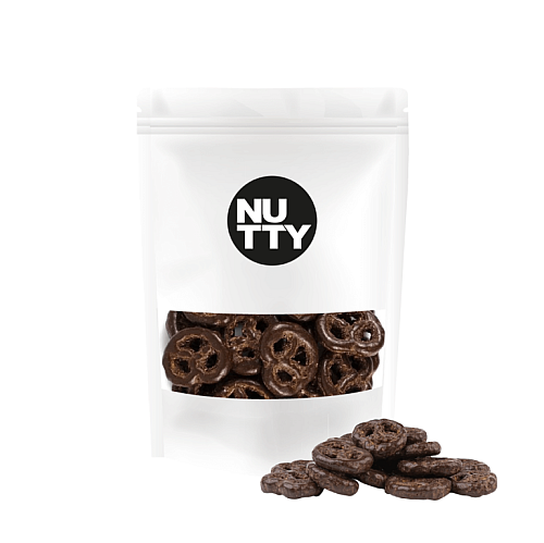 NUTTY Preclíky v hořké čokoládě