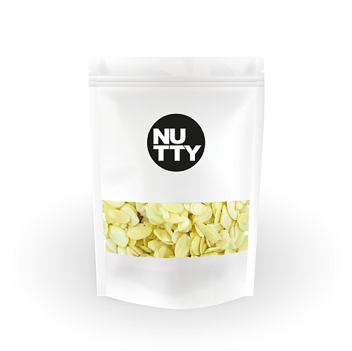 NUTTY Mandle plátky blanšírované 230 g