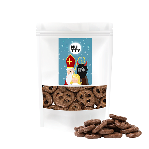 NUTTY Mikuláš preclíky v mléčné čokoládě