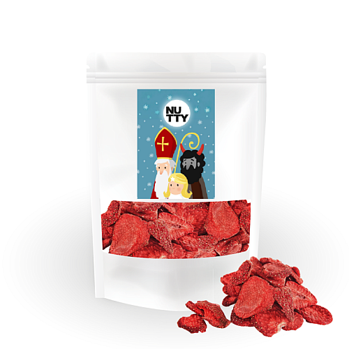 NUTTY Mikuláš Jahody lyofilizované (plátky)