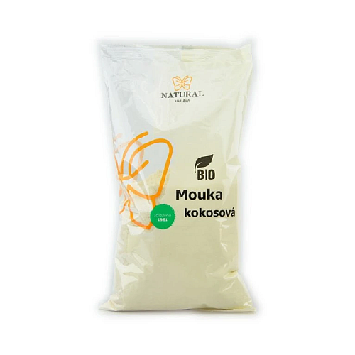 NATURAL Mouka kokosová jemně mletá BIO 500 g