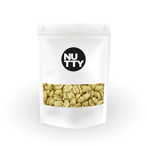 NUTTY Arašídy loupané pražené na sucho (bez soli) 300 g