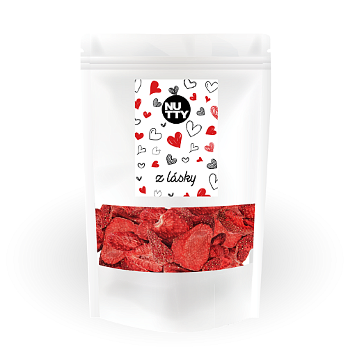 NUTTY Z lásky Jahody lyofilizované (plátky)